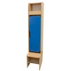 One-door children wardrobe for a locker room